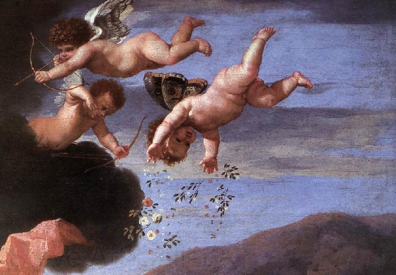 POUSSIN, Nicolas The Triumph of Neptune (detail) af Spain oil painting art